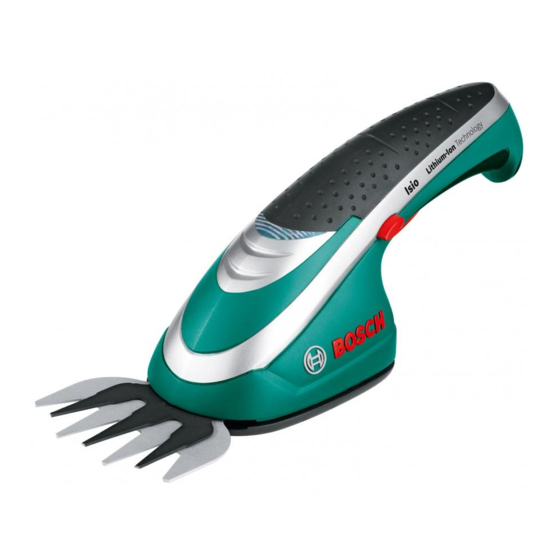 Bosch Isio Originalbetriebsanleitung