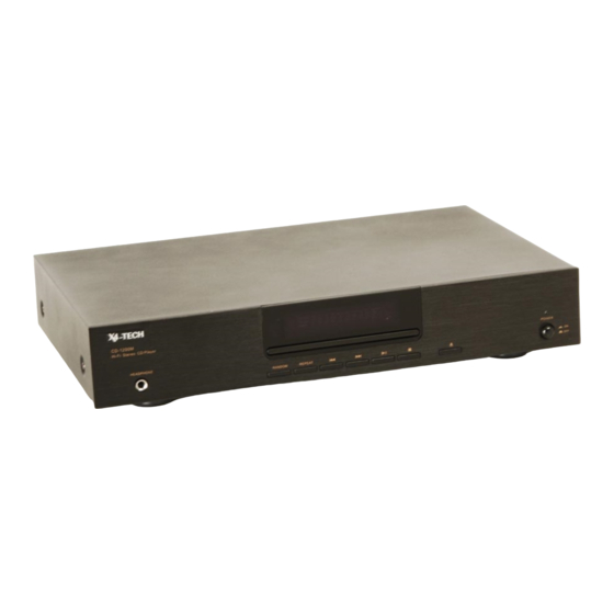 X4-TECH CD-1200M Bedienungsanleitung