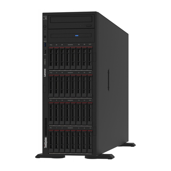 Lenovo ThinkSystem ST650 V3 7D7A Bedienungsanleitung