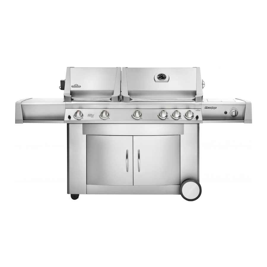 Napoleon Prestige II 750 Gebrauchsanleitung