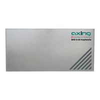 axing SKS 8-00 Betriebsanleitung