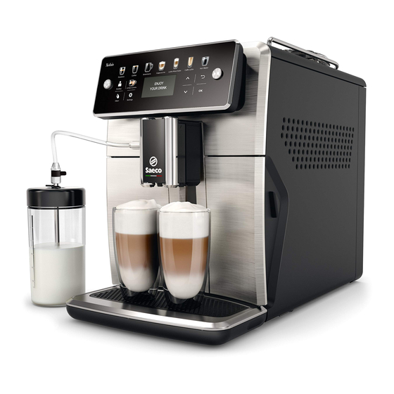Philips Saeco Xelsis SM7583 Benutzerhandbuch