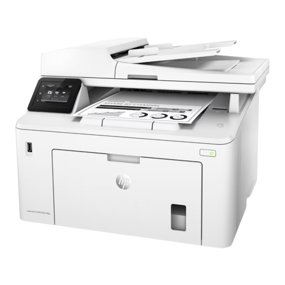 HP LaserJet Pro MFP M227 Referenzhandbuch