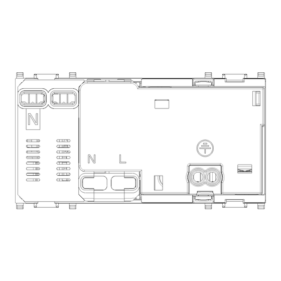 Vimar Eikon 20281 Installationsanleitung