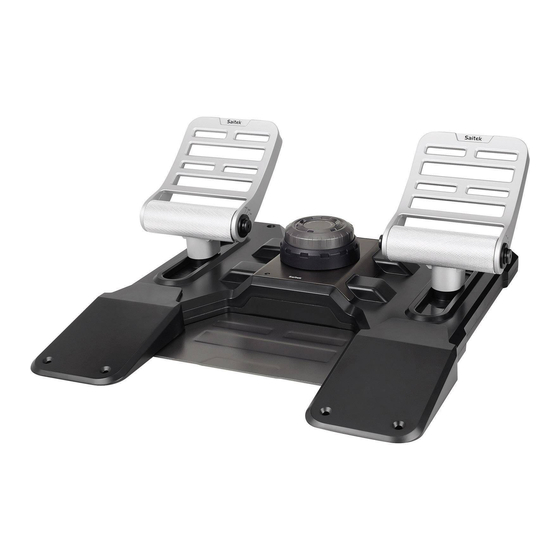 Saitek COMBAT RUDDER PEDALS Handbuch