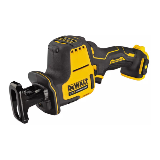 DeWalt XR LI-ION DCS312N Bersetzung Der Originalanweisungen
