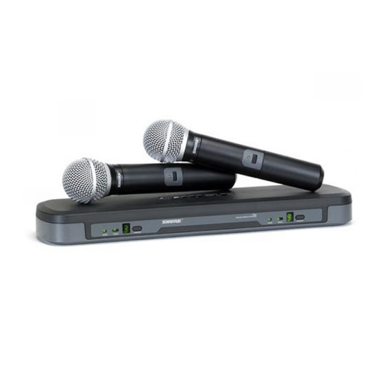 Shure PG88 Benutzerhandbuch