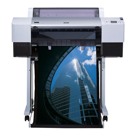 Epson STYLUS PRO 7400 Auspack- Und Aufstellungsanleitung