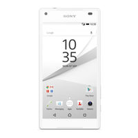 Sony Xperia Z5 Compact Bedienungsanleitung