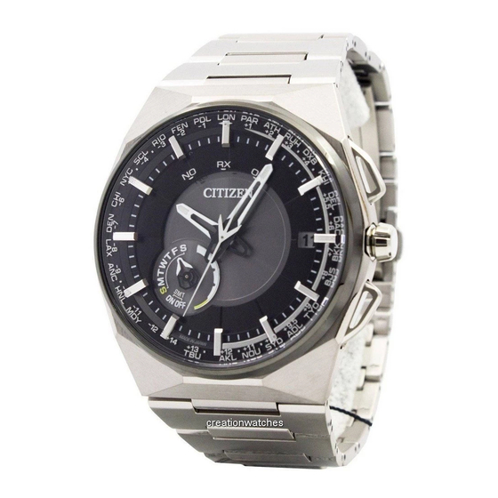 Citizen F100 Bedienungsanleitung