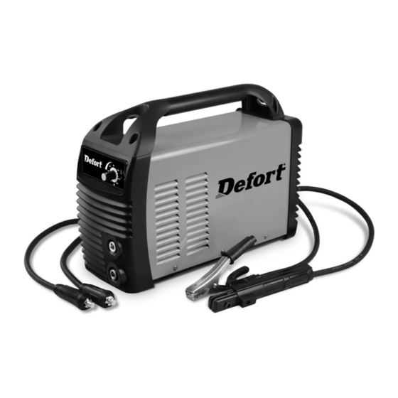 Defort DWI-160 Bedienungsanleitung