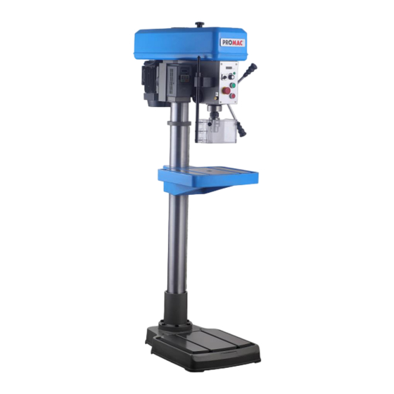 Promac JDT-2512V Gebrauchsanleitung