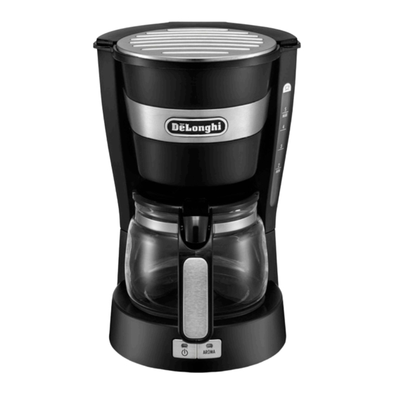 DeLonghi ICM14011 Bedienungsanleitung