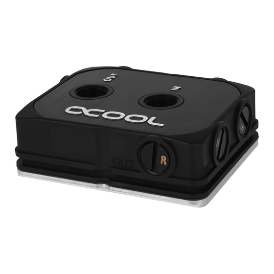 Alphacool EISBLOCK XPX PRO 1U Bedienungsanleitung