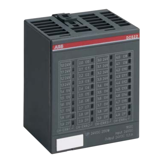 ABB DC522 Montageanweisung