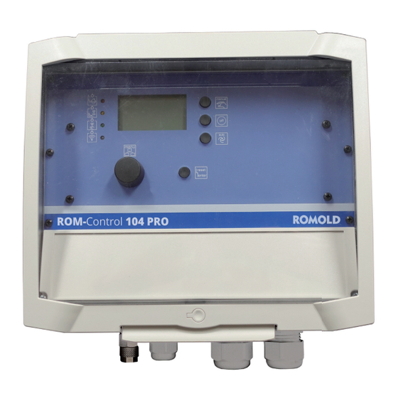 ROMOLD ROM-CONTROL-104 PRO Betriebsanleitung