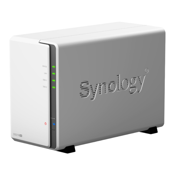 Synology DS216se Schnellinstallationsanleitung