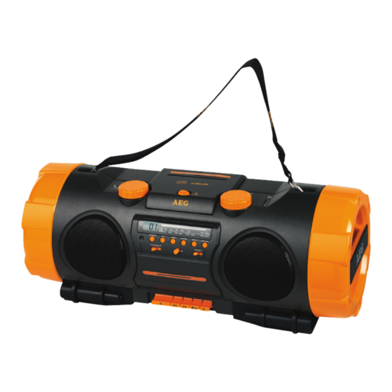AEG SRP 4332 Bedienungsanleitung