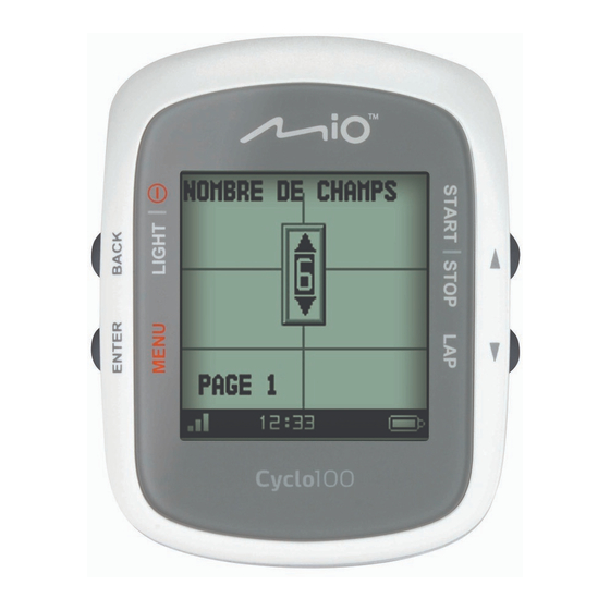 Mio Cyclo 100 Benutzerhandbuch