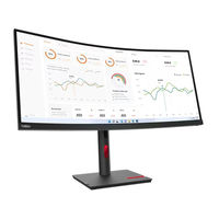 Lenovo ThinkVision T34w-30 Kurzanleitung
