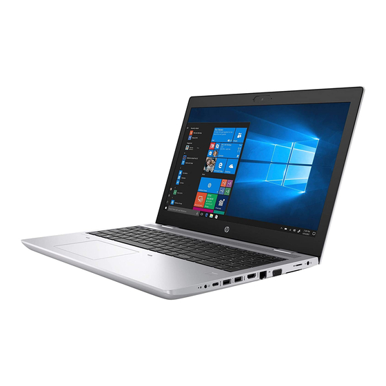 HP ProBook 650 G5 Benutzerhandbuch