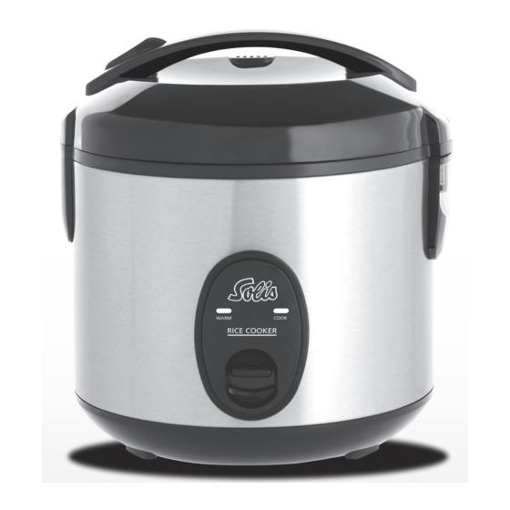 SOLIS RICE COOKER COMPACT 821 Gebrauchsanleitung