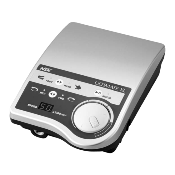 NSK ULTIMATE XL Bedienungsanleitung