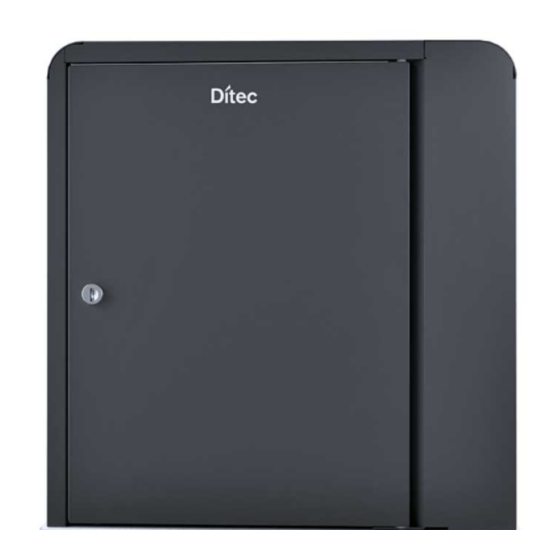 DITEC CROSS30 Montage- Und Wartungshandbuch