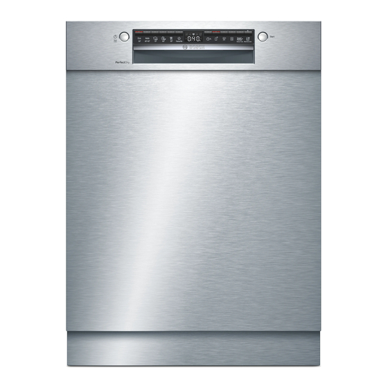 Bosch SMU6ZCS07E Gebrauchsanleitung
