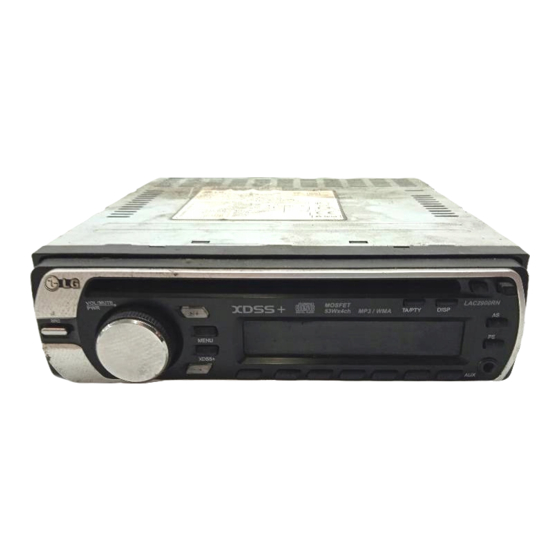 LG LAC2900RN Bedienungsanleitung