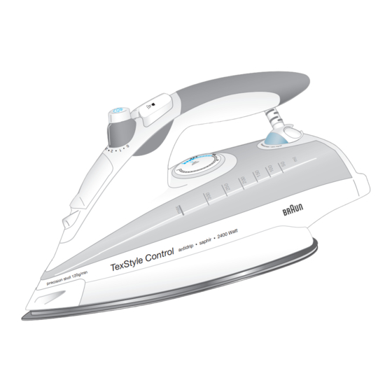Braun TexStyle Control SI 18.896 Gebrauchsanweisung