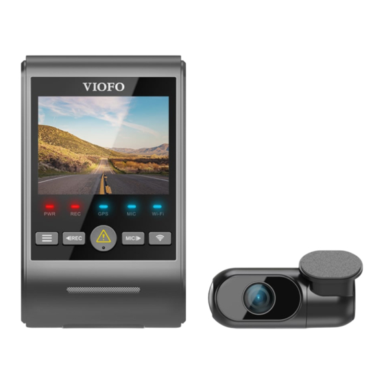 Viofo A229 Bedienungsanleitung