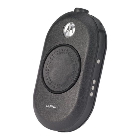 Motorola CLP-Serie Kurzreferenz