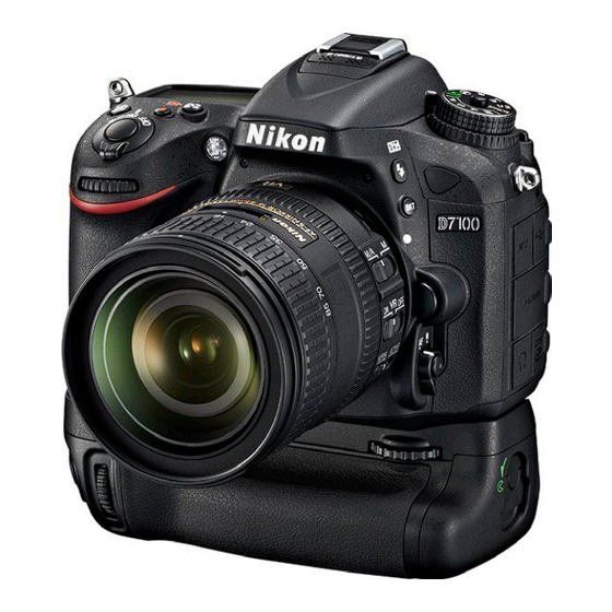 Nikon D7100 Handbuch
