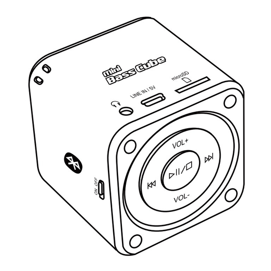 Jay-tech Mini Bass Cube Handbuch