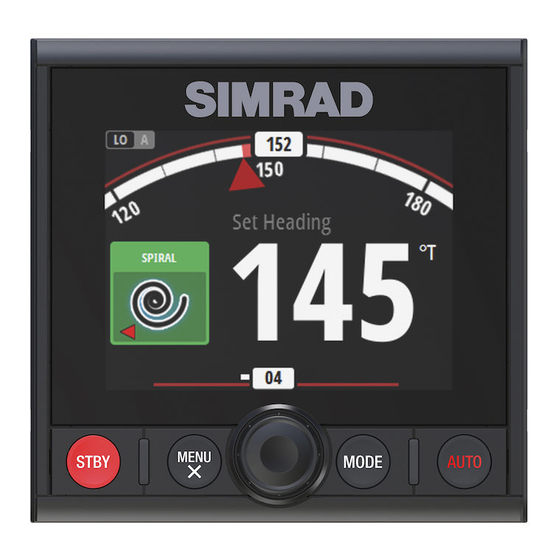 Simrad AP44 Kurzanleitung