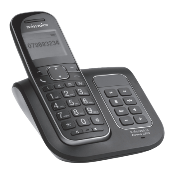 Swissvoice Avena 296T Bedienungsanleitung