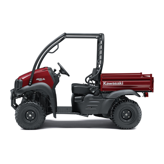Kawasaki MULE SX Betriebsanleitung