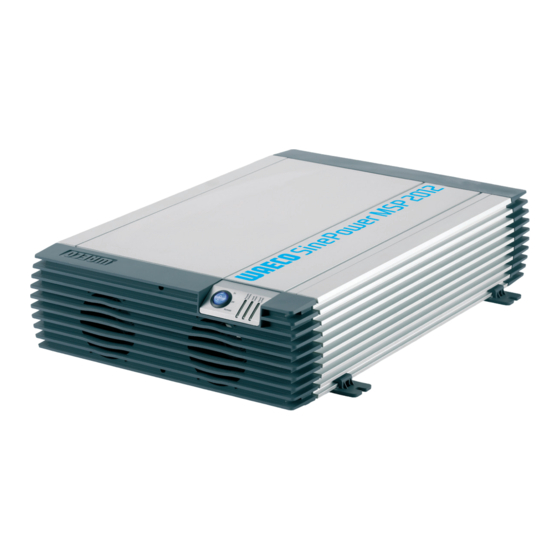 Waeco SinePower MSP 702 Handbücher