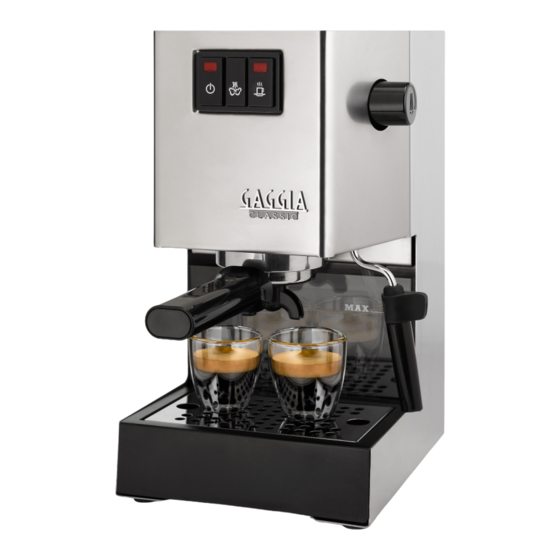 Gaggia Milano CLASSIC Gebrauchsanweisung