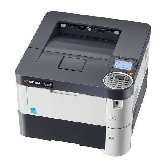 Kyocera FS-2100D Installationshandbuch