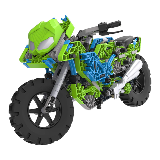k'nex Mega Motorcycle 15149 Montageanleitung