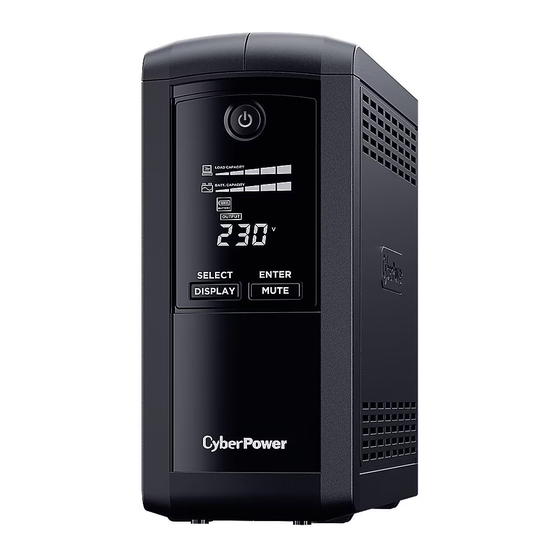 CyberPower VP700E(I)LCD Benutzerhandbuch