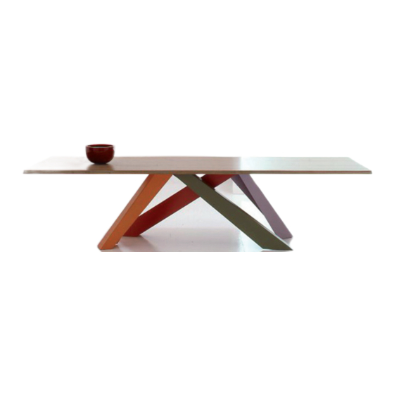 Bonaldo Big Table 200 Aufbauanleitung