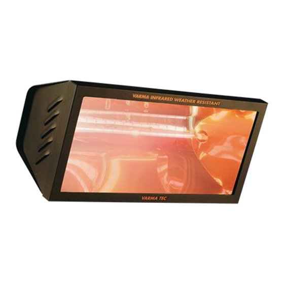 Varma Tec VARMA INFRARED IRK WR65 IPX5 Gebrauchsanweisung