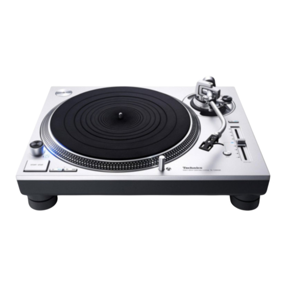 Technics SL-1200GR Bedienungsanleitung