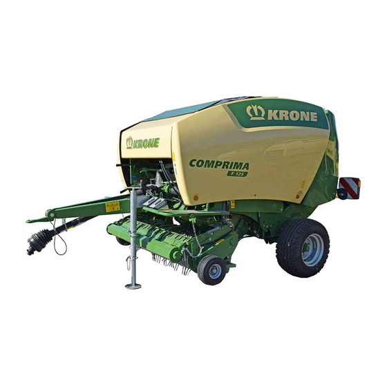 Krone VariPack V 165 Ergänzung Zur Betriebsanleitung