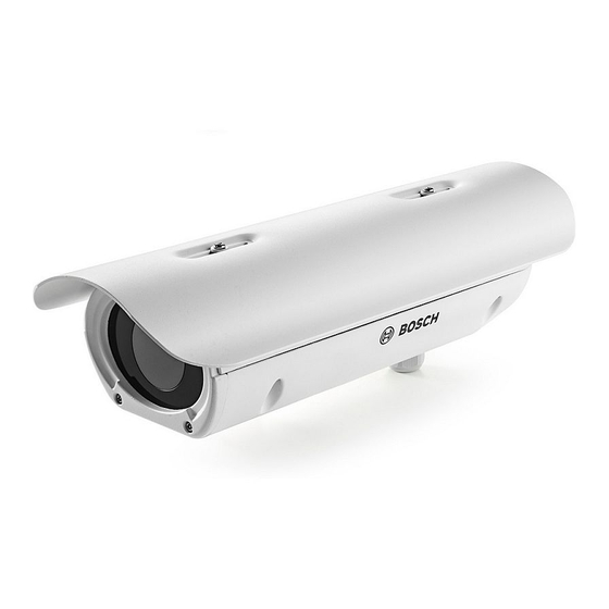 Bosch DINION IP thermal 8000 Softwarehandbuch