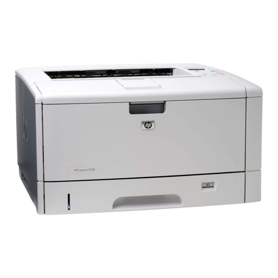 HP LaserJet 5200 Series Benutzerhandbuch