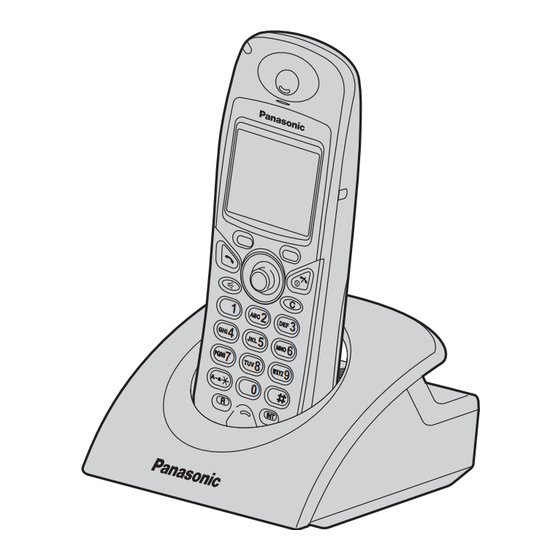 Panasonic KX-TCA151EX Bedienungsanleitung